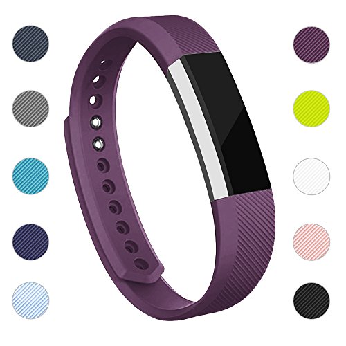 Book Cover iGK Replacement Bands Compatible for Fitbit Alta and Fitbit Alta HR, Newest Adjustable Sport Strap Smartwatch Fitness Wristbands