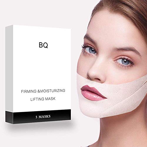 Book Cover Face Lift Mask Intense V Line Face Lifting Mask Chin Lift Patch - 5 V Line Masks for V Shaped Slimming Face & Chin Skin Tightening - Your V Shape Mask, Best V Line Face Lift & Double Chin Reducer