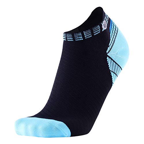 Book Cover UGUPGRADE Compression Running Socks Athletic Anti-Blister No Show Low Cut Ankle for Men and Women Moisture Wicking