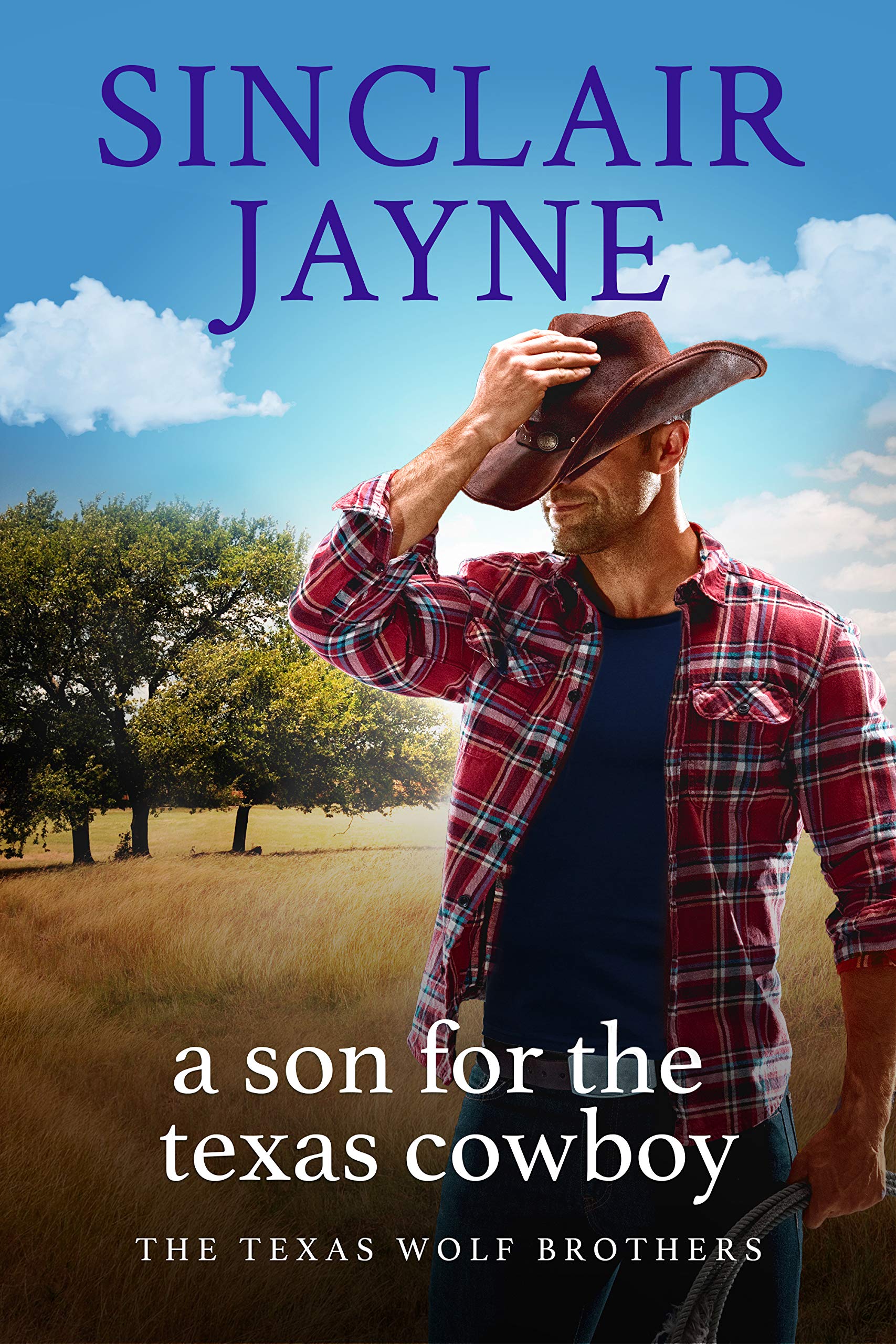 Book Cover A Son for the Texas Cowboy (The Texas Wolf Brothers Book 1)