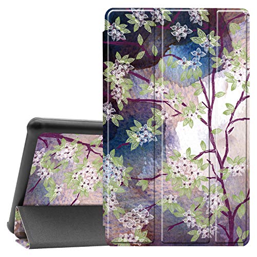 Book Cover Famavala Shell Case Cover Compatible with All-New Fire 7 Tablet [9th Generation, 2019 Release] (LoveTree)