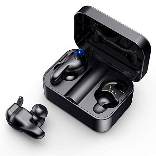 Book Cover Wireless Ear Buds Wireless Bluetooth Headphones 48 Hours Playtime with Mics High Fidelity Sound Noise Cancelling Ear pods in-Ear Air Buds Auto Pairing Earbuds for iPhone Android Samsung