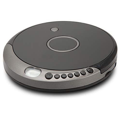 Book Cover GPX PCB319B Portable Cd Player with Bluetooth, Includes Stereo Earbuds, Black
