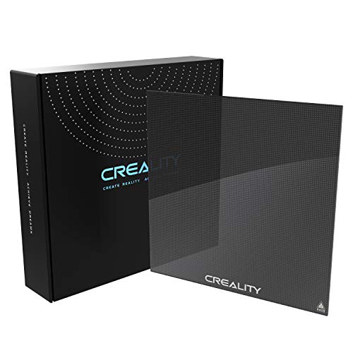 Book Cover Creality Ender 3 Glass Bed Upgraded, 235x235x4mm