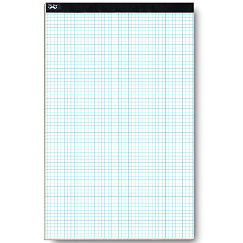 Book Cover Mr. Pen- Graph Paper, Grid Paper, 22 Sheet Papers, 4x4 (4 Squares per inch), 17