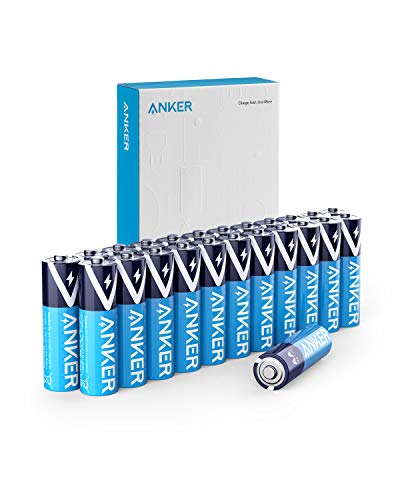 Book Cover Anker Alkaline AA Batteries (24-Pack), Long-Lasting & Leak-Proof with PowerLock Technology, High Capacity Double A Batteries with Adaptive Power and Superior Safety