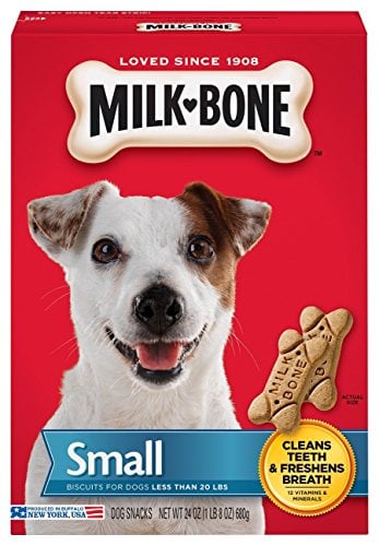 Book Cover Milk-Bone Original Dog Treats for Small Dogs, 24 Ounce (Pack of 2)