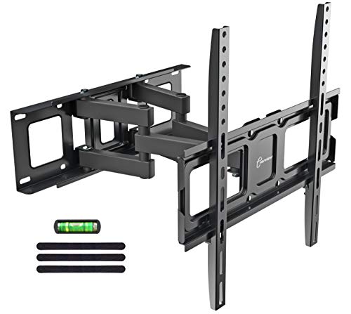 Book Cover Dual Articulating Arms TV Wall Mount Bracket fits to Most 32â€-55â€ inch LED,LCD,OLED Flat Panel TVs, Tilt Full Motion Swivel 14.1