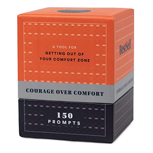 Book Cover BestSelf Courage Over Comfort Deck — Powerful Transformation Tool That Inspires and Empowers for Personal Growth, Thinking Bigger, Conquering Fear, Achieving Goals and Doing More — 150 Challenges
