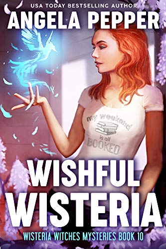 Book Cover Wishful Wisteria (Wisteria Witches Mysteries Book 10)