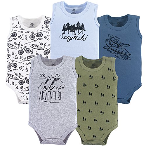 Book Cover Yoga Sprout Unisex Baby Cotton Bodysuits