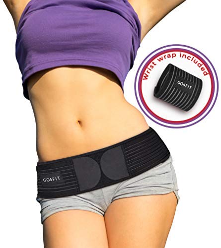 Book Cover Sacroiliac Si Joint Support Belt for Women and Men |, No Color, Size XL/XXL - Hi