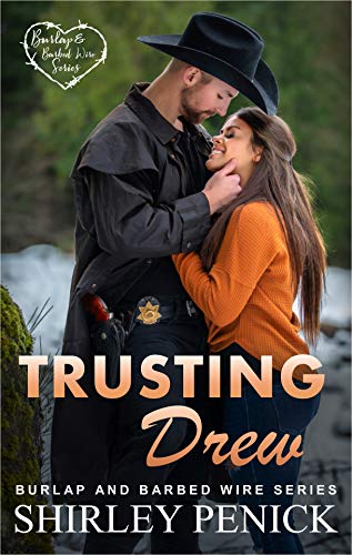 Book Cover Trusting Drew: Burlap and Barbed Wire