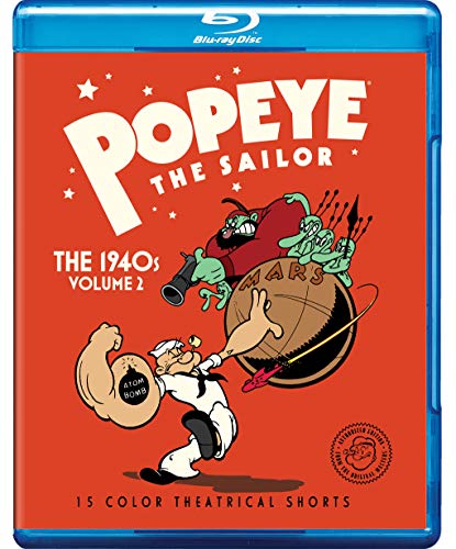 Book Cover Popeye The Sailor: The 1940s Volume 2 [Blu-ray]