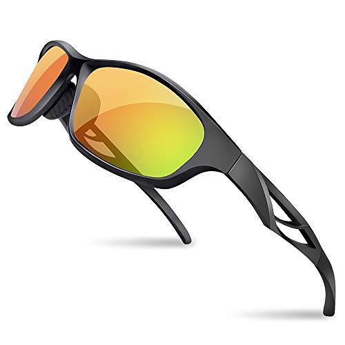 Book Cover Lixada Polarized Sports Sunglasses Driving Glasses Shades for Men Women UV400 Unbreakable Frame with Case