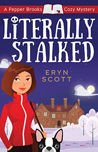 Book Cover Literally Stalked (A Pepper Brooks Cozy Mystery Book 5)