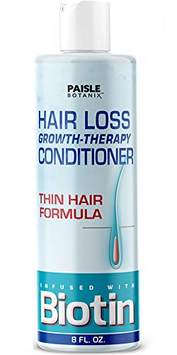Book Cover Biotin Hair Growth Conditioner for Hair Loss Natural Thickening Volume for Fine Hair Volumizing Deep Treatment for Thinning Color Treated Hair Sulfate Free Castor for Women (Turquoise)
