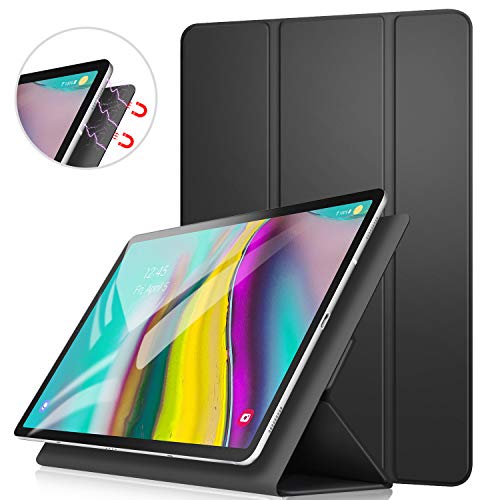 Book Cover Benazcap Case for Samsung Galaxy Tab S5e 10.5 Inch 2019, Strong Magnetic Ultra Slim Tri-Fold Smart Case Cover with Auto Sleep/Wake for SM-T720/SM-T725 Samsung Galaxy Tab S5e 10.5 2019 Release - Black