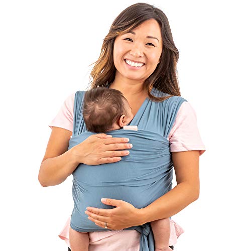 Book Cover WeeSprout Baby Wrap Carrier - Perfect Baby Carrier Wrap Sling for Newborn and Infant - Enhances Baby Bonding - Soft and Breathable - Ideal for Babywearing