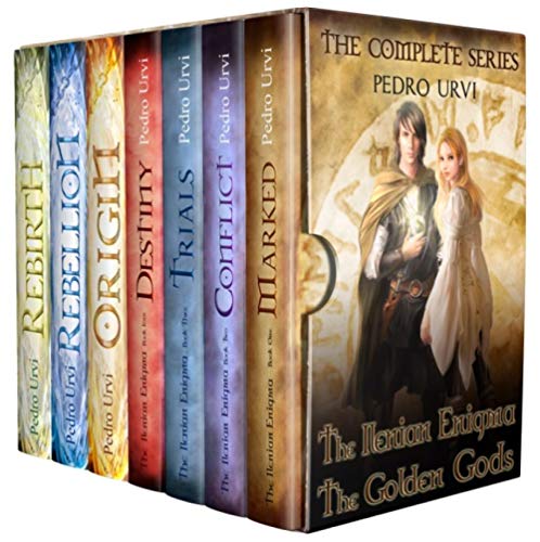 Book Cover The Ilenian Enigma and The Secret of The Golden Gods (Complete Series, 7 books): A Young Adult Epic Fantasy Action Adventure