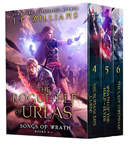Book Cover The Rogue Elf of Urlas: Songs of Wrath (Half-Elf Chronicles Boxset Book 2)
