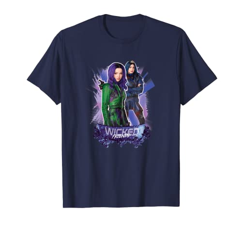 Book Cover Disney Descendants 3 Mal and Evie Wicked Friends T-Shirt T-Shirt
