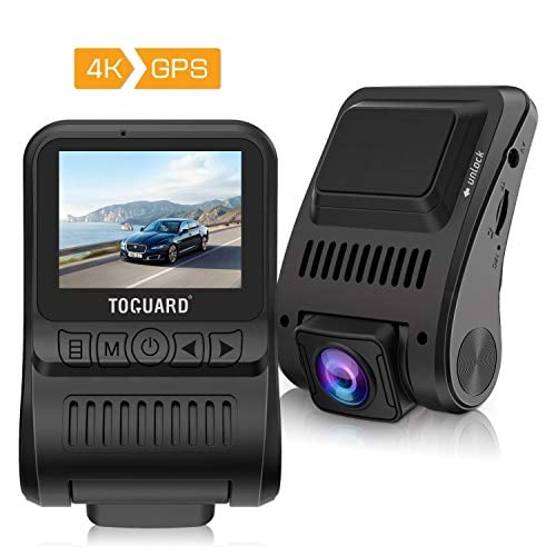Book Cover TOGUARD Dash Cam 4K GPS UHD Dashboard Camera for Cars 2 inch 170° Wide Angle Dash Camera with Loop Recording Parking Monitor Travelapse