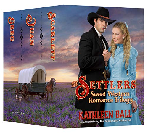 Book Cover The Settlers: Christian, Western Romance Trilogy