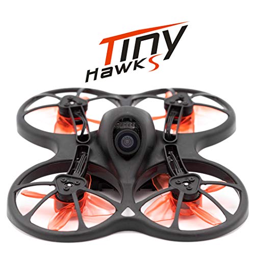 Book Cover EMAX Tinyhawk S 1-2s Brushless Micro Indoor Racing Drone Whoop 75mm BNF FRSKY Ready to Fly FPV Beginners Durable Inverted Motors Full Acro Level Horizon Mode
