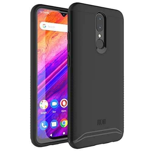 Book Cover TUDIA BLU G9 Case, [Merge Series] Heavy Duty Extreme Dual Layer Slim Precise Cutouts Phone Case for BLU G9 [NOT Compatible with BLU G9 Pro] (Matte Black)