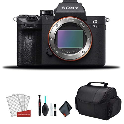 Book Cover Sony Alpha a7 III Full Frame Mirrorless Digital Camera (Body Only) ILCE7M3/B - Bundle Kit