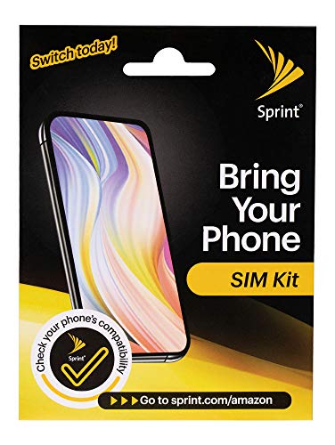 Book Cover Sprint Sim Kit - Your Phone. Our Unlimited Talk/Text/Data Plans.