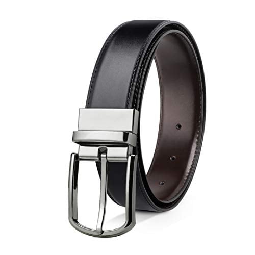 Book Cover KingsBelt Plus Size Leather Belts for Men Big and Tall, With Elegant Gift Box