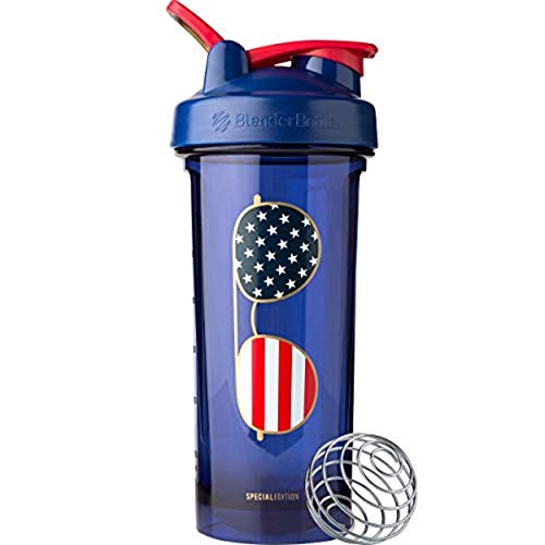 Book Cover BlenderBottle Patriotic Pro Series Shaker Bottle, 28-Ounce, USA Sunglasses