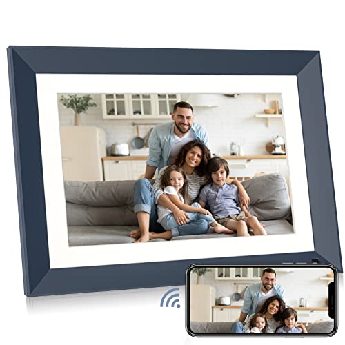 Book Cover BSIMB 11 Inch Smart Digital Picture Frame, Wi-Fi Could Photo Frame with 1080P IPS Touch Screen, Instantly Share Photos&Videos via Email/App, 16GB Built-in Storage, Motion Sensor