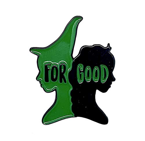 Book Cover WICKED Broadway Musical Inspired 'For Good' Enamel Pin