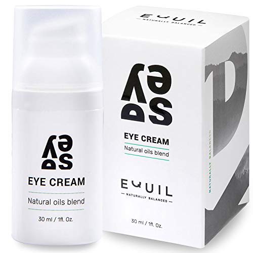 Book Cover Natural Eye Cream by Equil Cosmetics - Anti Aging Eye Cream - Reduces Appearance Of Dark Circles and Crow's Feet - Enriched with Almond Oil - Jojoba Oil • Chamomile - Avocado Oil - Totally Vegan
