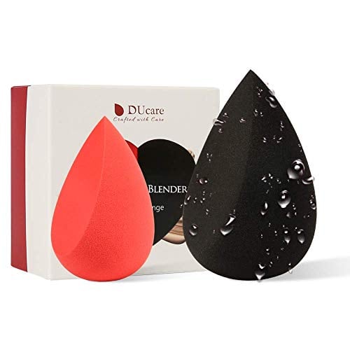 Book Cover DUcare Makeup Sponges Set Christmas Gift Foundation Blending Sponge for Liquid, Cream, Powder and BB Beauty Cosmetics Tool Flawless Facial Powder Puff Foundation Sponge
