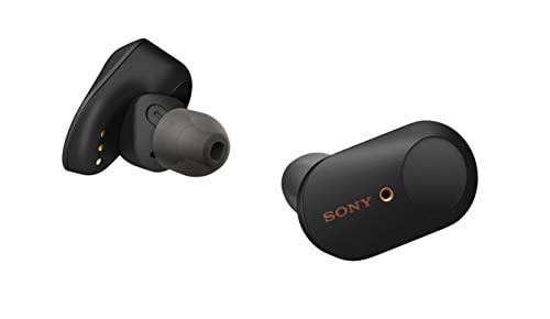 Book Cover Sony WF-1000XM3 Industry Leading Noise Canceling Truly Wireless Earbuds Headset/Headphones with AlexaVoice Control And Mic For Phone Call, Black