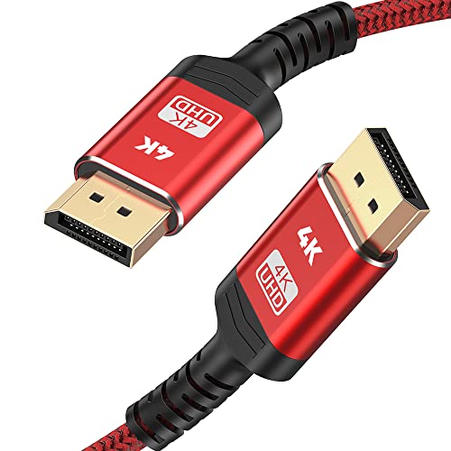 Book Cover VESA Certified 1.4 DisplayPort Cable 10FT, Capshi 8K DP Cable (8K@60Hz, 4K@144Hz, 1080P@240Hz) HBR3 Support 32.4Gbps, HDCP 2.2, HDR10 FreeSync G-Sync for Gaming Monitor 3090 Graphics PC