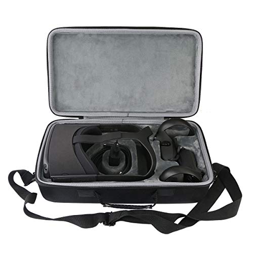 Book Cover co2crea Hard Travel Case Replacement for Oculus Quest All-in-one VR Gaming Headset