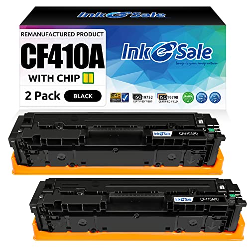 Book Cover INK E-SALE Remanufactured Toner Replacement for HP 410A 410X CF410A Toner Cartridge Black Ink for HP Color Pro MFP M452dn M452dw M452nw M477fnw M477fdw M477fdn M377dw Printer 2-Pack Black Combo