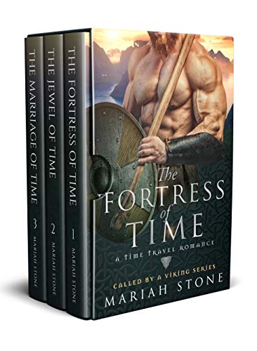 Book Cover Called by a Viking series Box-set: Books 1-3 (Viking time travel romance): The Fortress of Time, The Jewel of Time, The Marriage of Time