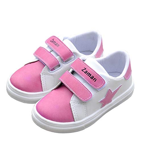 Book Cover Toddler/Little Kids Walking Shoes, Soft and Light Weight PU Leather Casual Kids Sneakers, Color Changing in The Sun