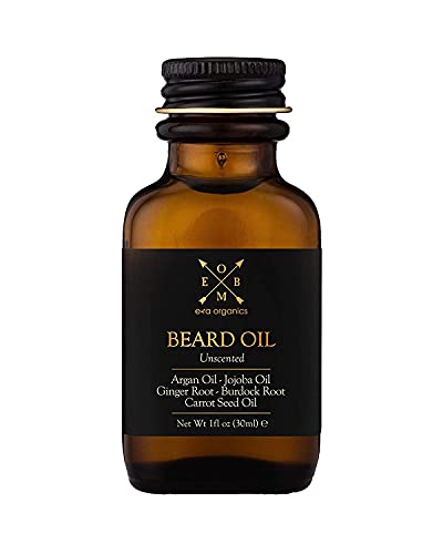 Book Cover Era Organics Beard Oil: Natural, Organic, Growth, For Men. Premium USA Made Organic Beard Oil For Men Growth Formula, Extra Hydrating Sandalwood Beard Oil for Thicker, Smoother Beards and Softer Skin