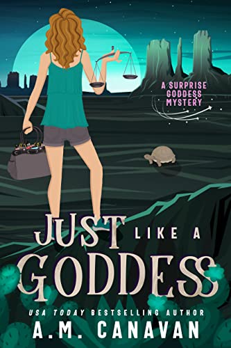 Book Cover Just Like a Goddess: A Paranormal Cozy Mystery (Surprise Goddess Cozy Mystery Book 4)