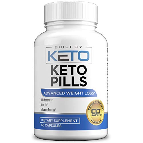 Book Cover Keto Pills - Weight Loss for Women and Men - Ketogenic Diet BHB Salts - Exogenous Ketones Supplement - Burn Fat for Fuel - Xtreme Lean Ketosis Fat Burner for Fast Weightloss - Best goBHB - 60 Capsules