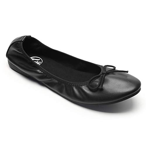 Book Cover Trary Womenâ€™s Casual Slip on Bow Ballet Flats
