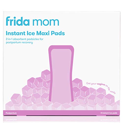 Book Cover Frida Mom 2-in-1 Postpartum Absorbent Frida Mom Postpartum Perineal Ice Maxi Pads | Instant Cold Therapy Packs and Absorbent Maternity Pad in One Ready-to-use Padsicle for After Birth