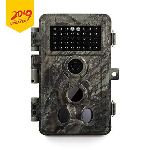 Book Cover Meidase Game Trail Cameras 20MP 1080P, No Glow Night Vision 65ft, Motion Detecting Trigger Time 0.2s, Waterproof IP66 Field Cam for Nature Wildlife Deer Scouting & Hunting, Indoor & Outdoor Security